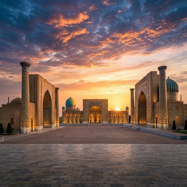 Uzbekistan Silk Road scenery