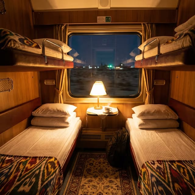 Tashkent to Khiva Transport Guide 2026: Night Train, Day Train, Flights & Cars